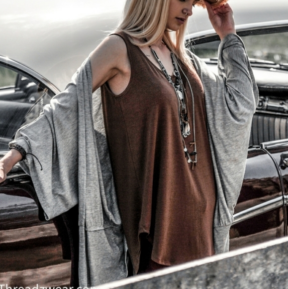 💕New boutique Draped cardi - Picture 6 of 10